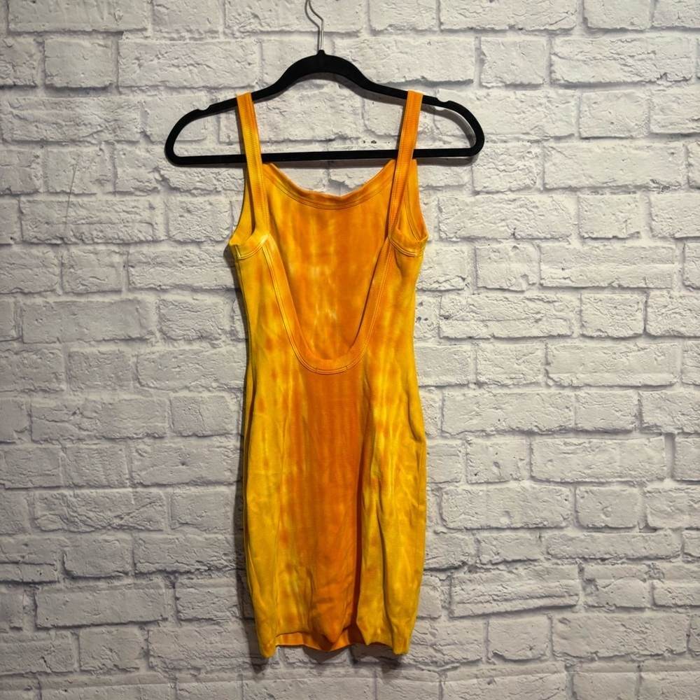 Cotton Citizen Verona Orange Mini Dress XS - Picture 8 of 11